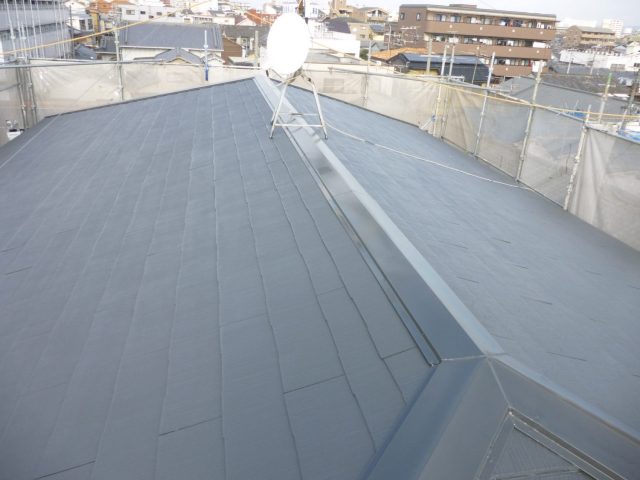 屋根塗装1